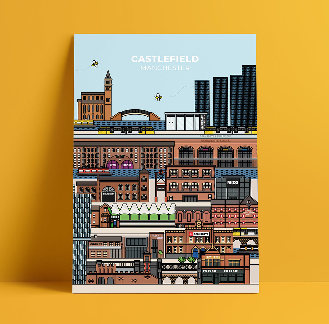 Castlefield Manchester Print