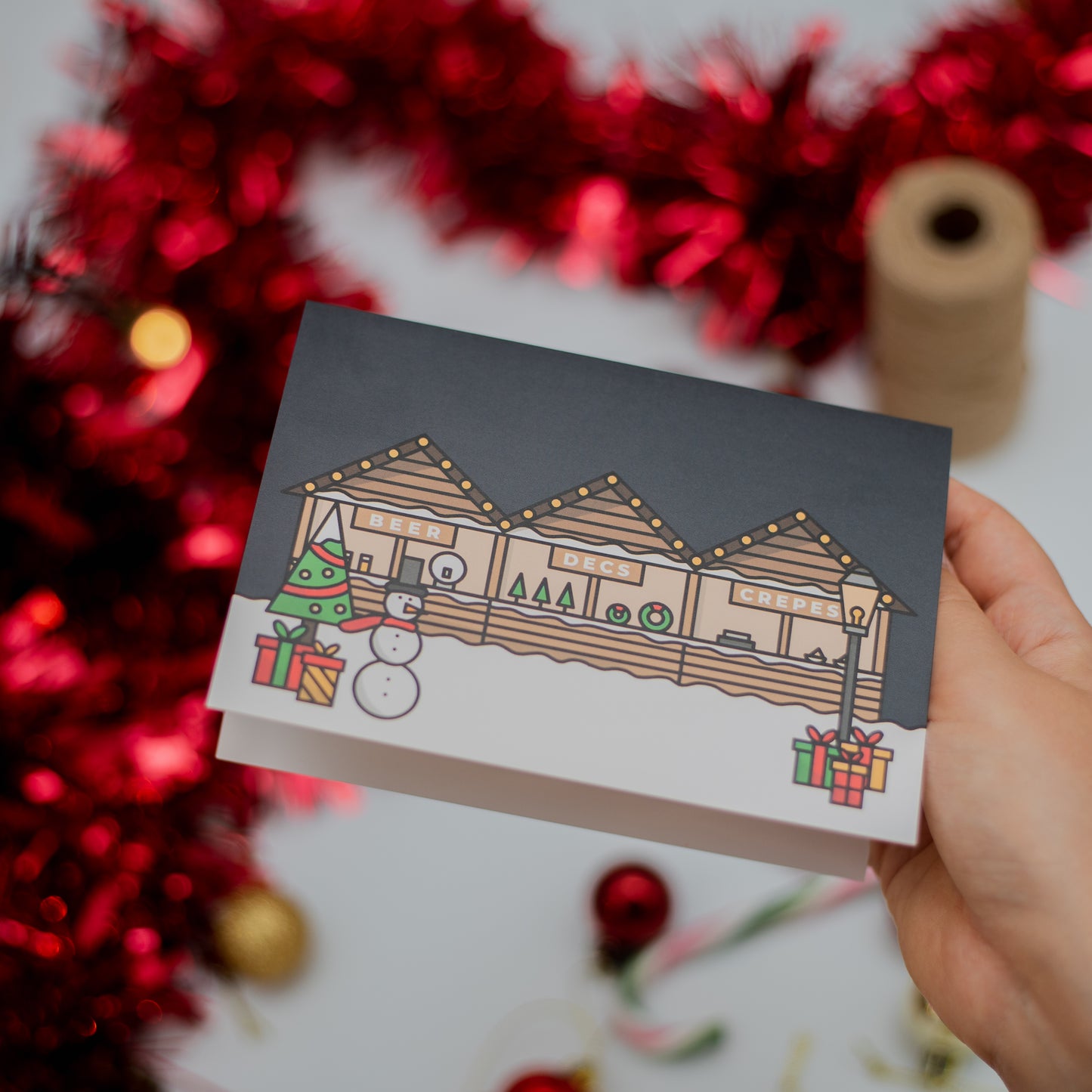Market Huts Card