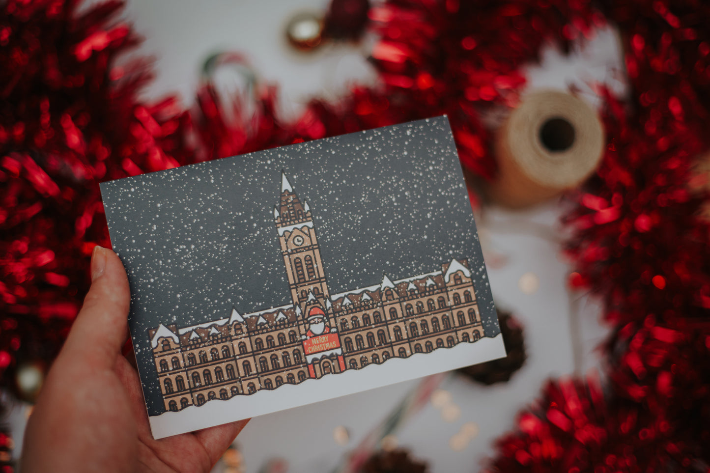 Manchester Town Hall Card