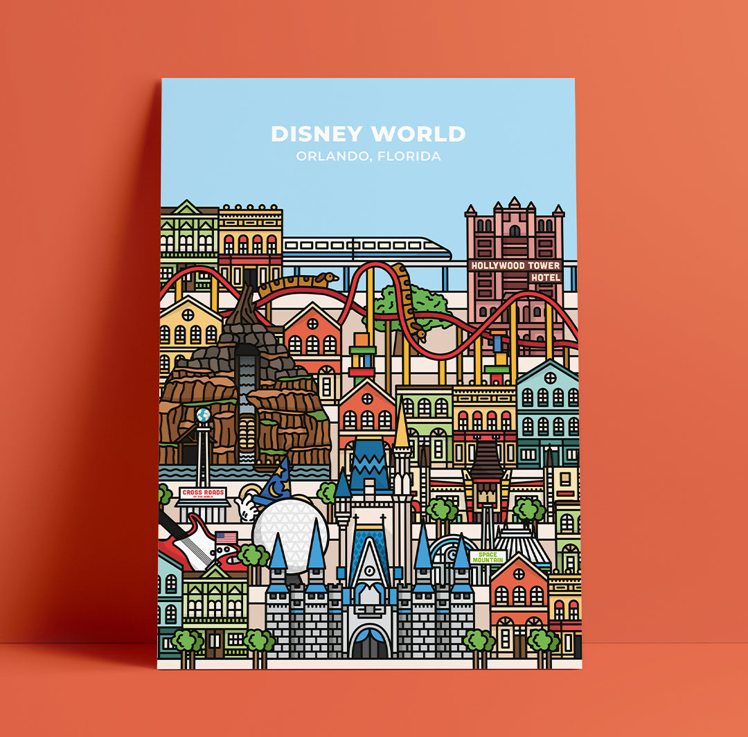 Disney World Florida Print