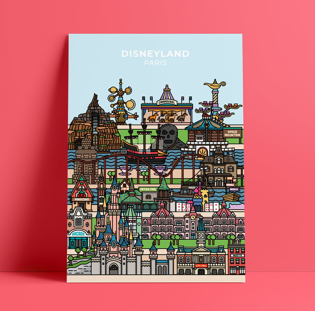 Disneyland Paris Print