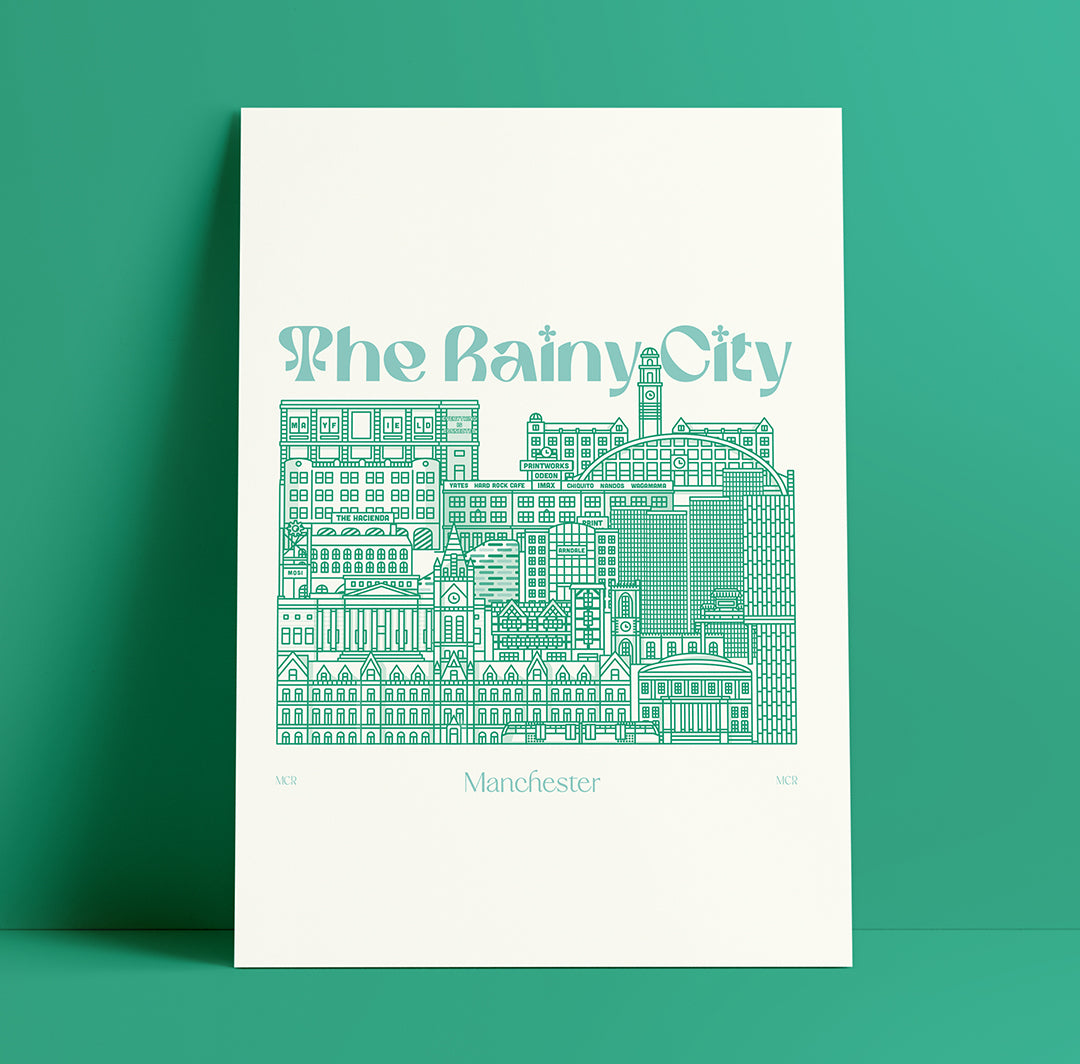 Manchester "Rainy City" Print