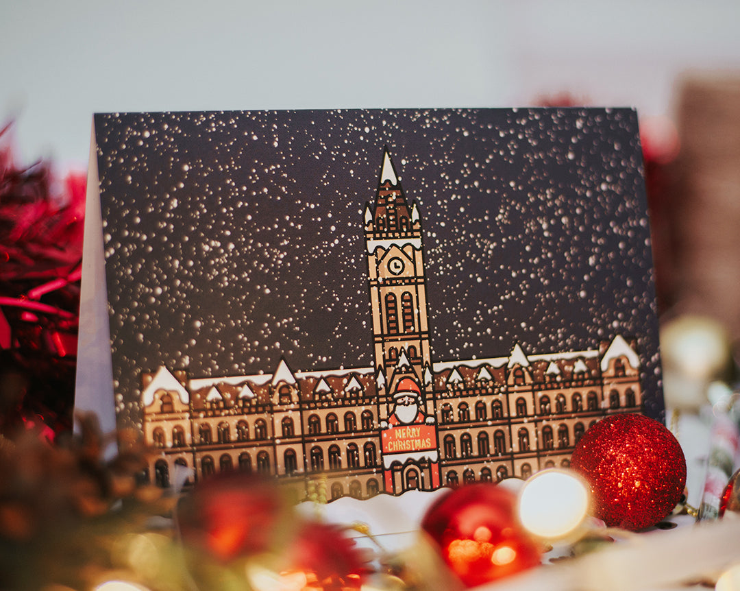 Manchester Town Hall Christmas Card