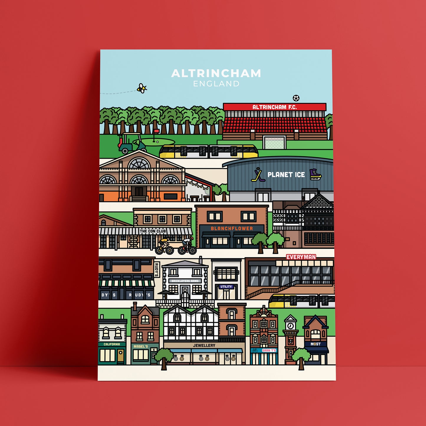 Altrincham Print