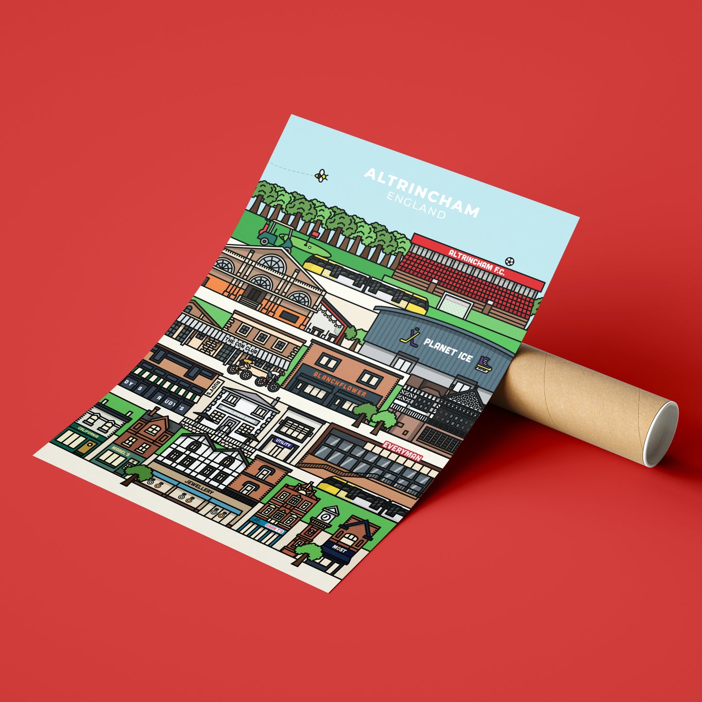 Altrincham Print