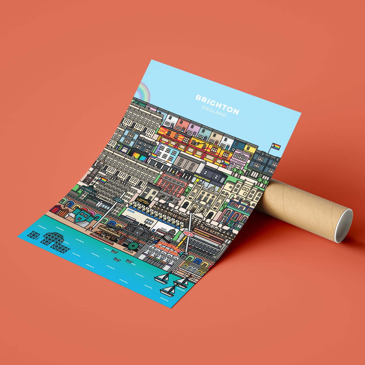 Brighton Print