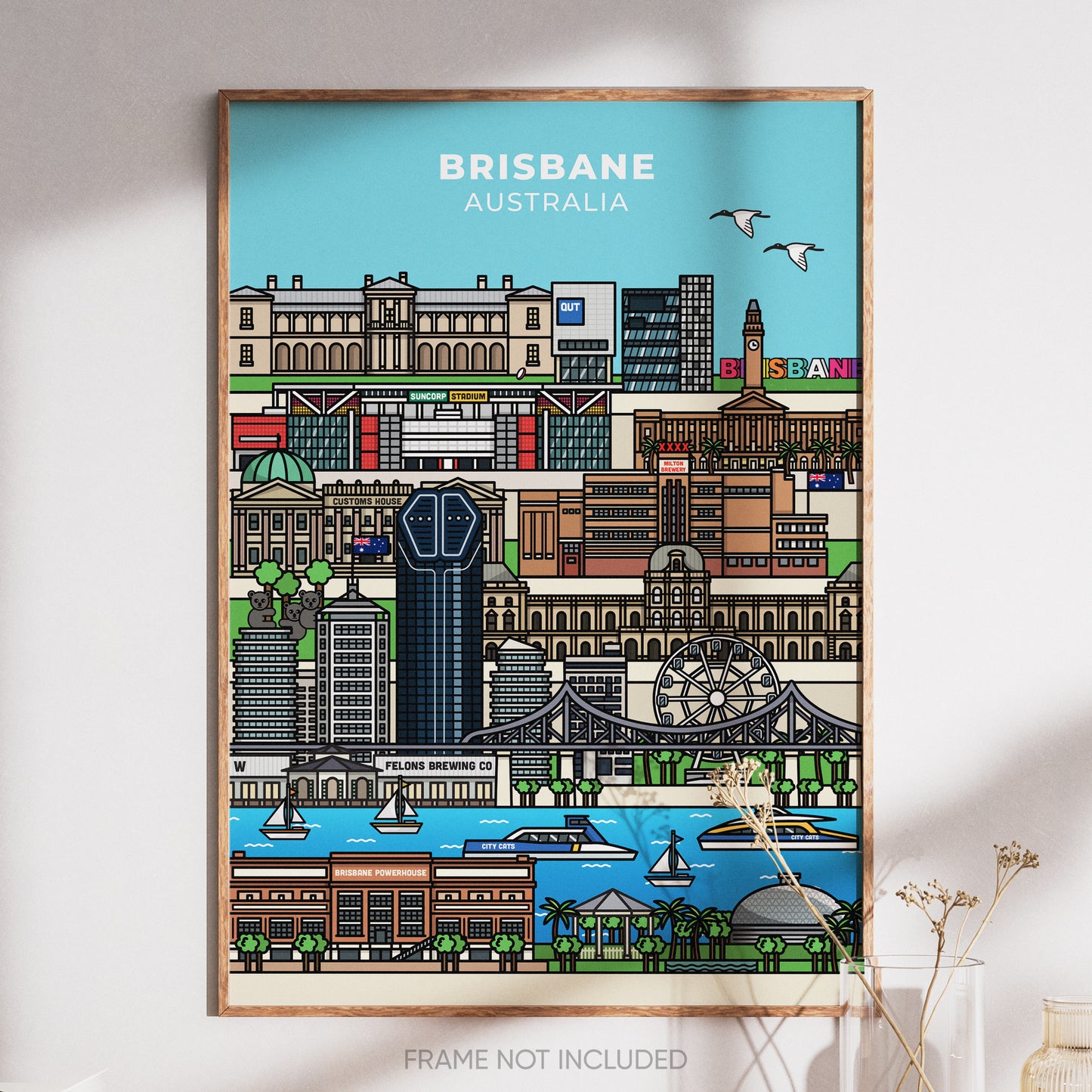 Brisbane Print