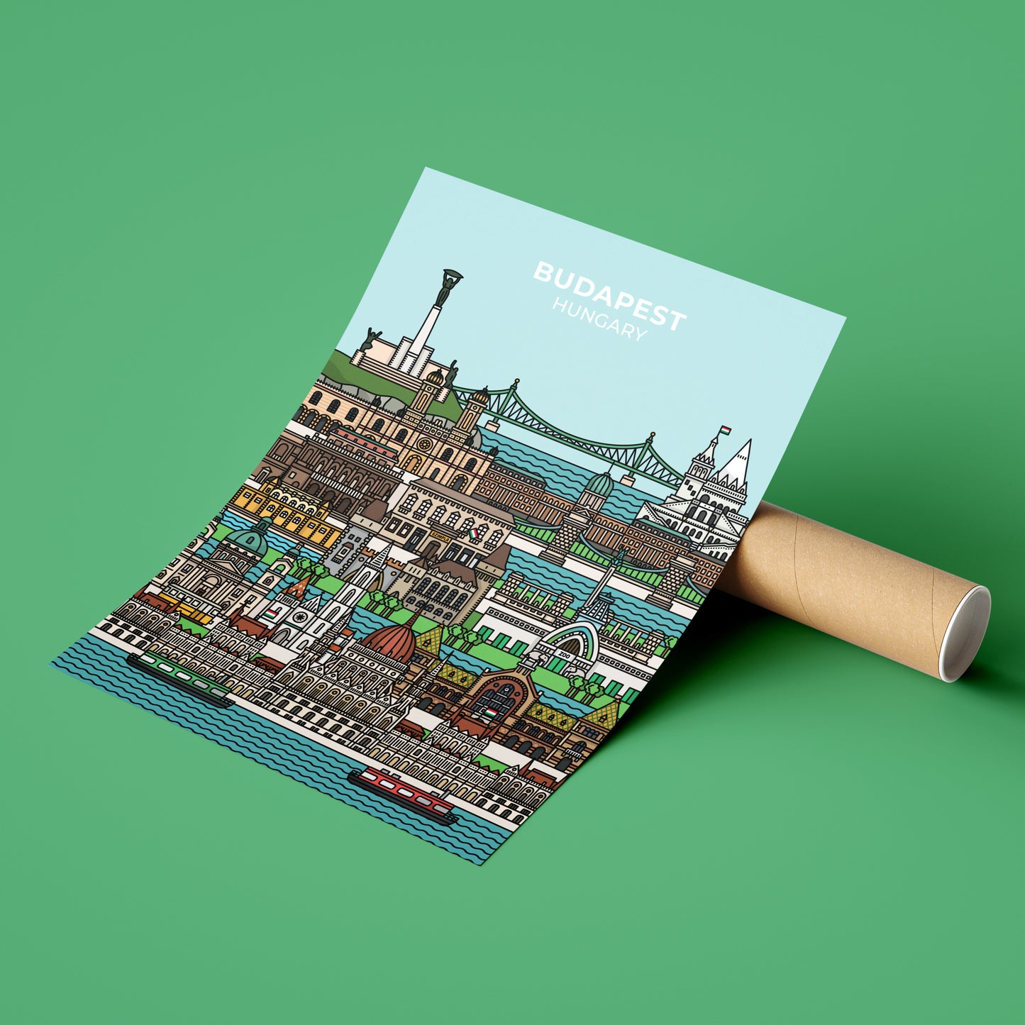 Budapest Print