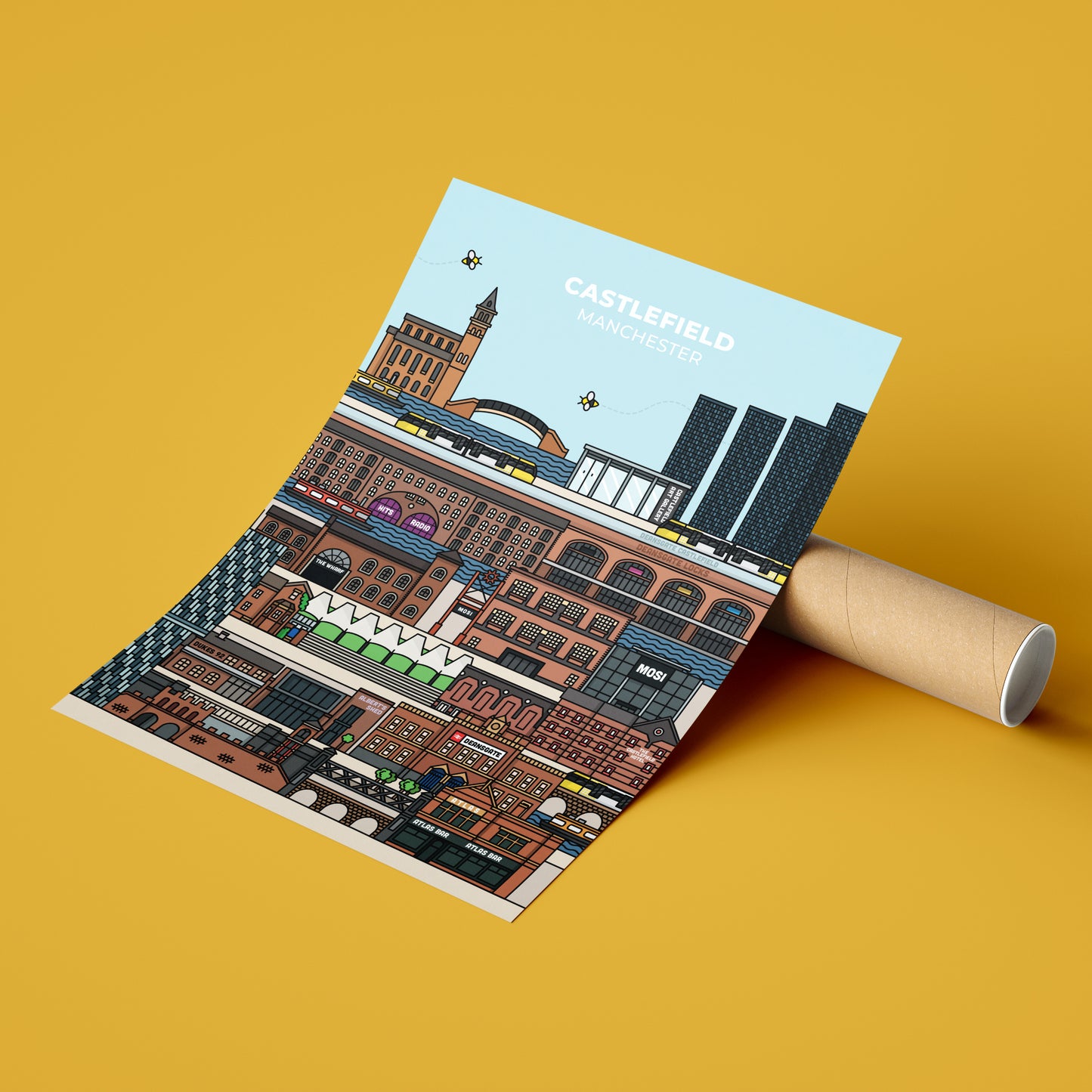 Castlefield Manchester Print