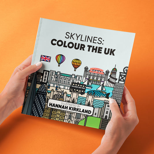 UK Themed Colouring Book