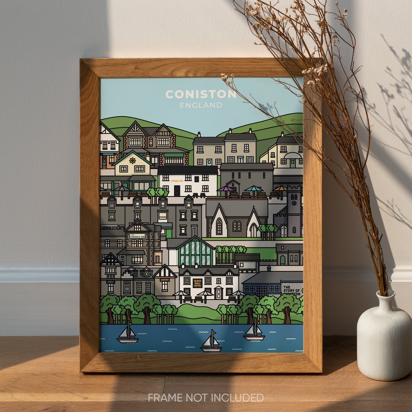 Coniston, Lake District Print