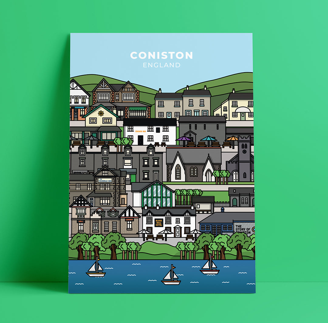 Coniston, Lake District Print