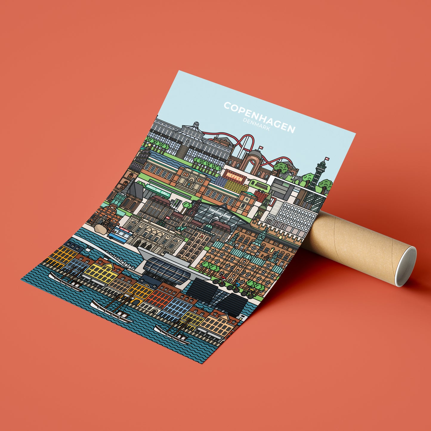 Copenhagen Print