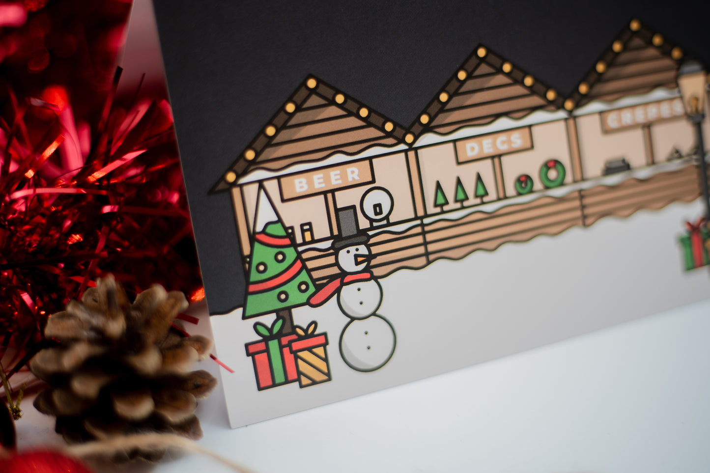 Market Huts Card