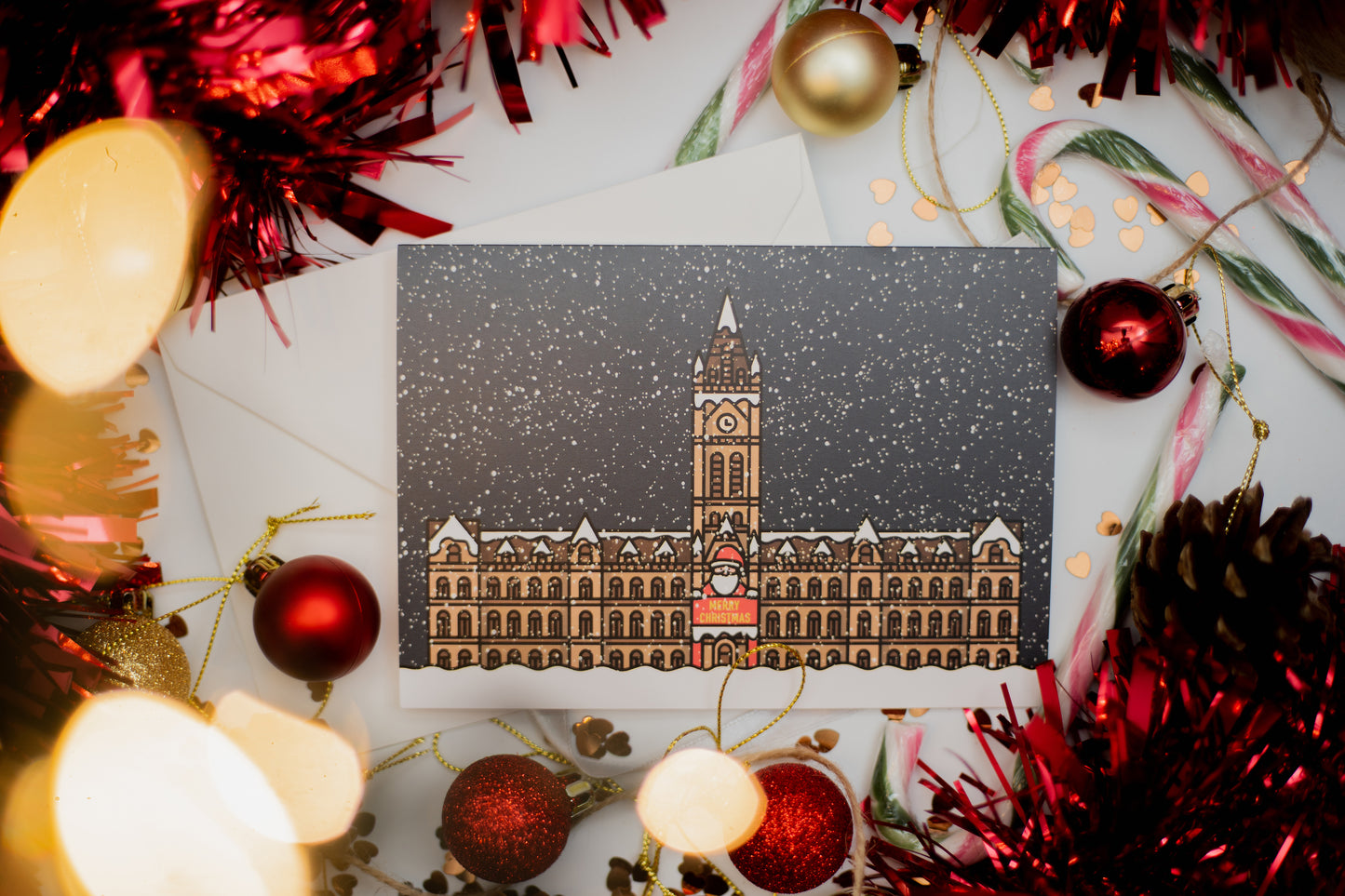 Manchester Town Hall Christmas Card