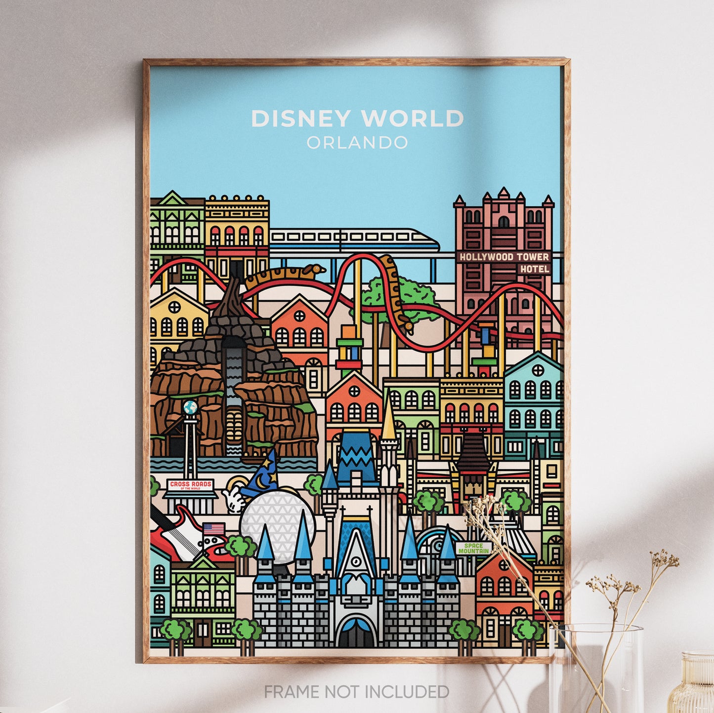 Disney World Florida Print