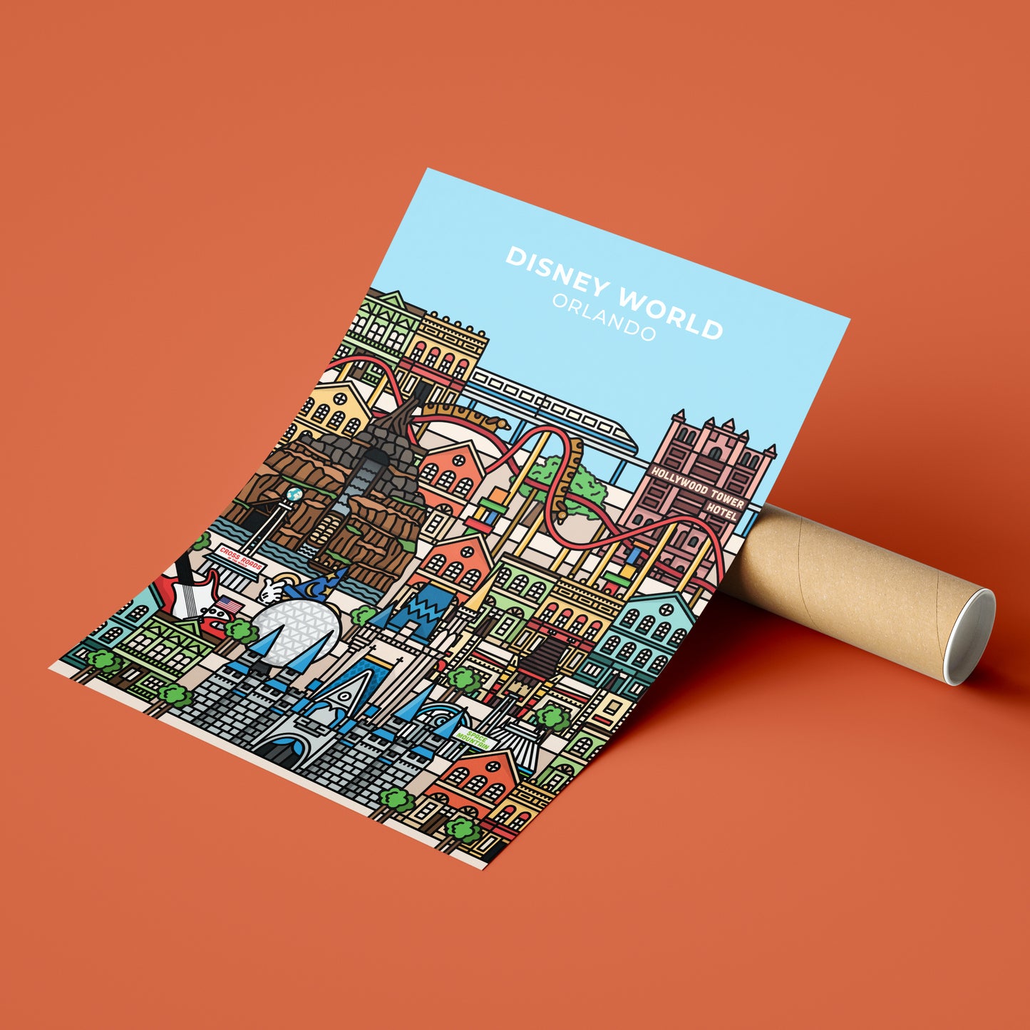 Disney World Florida Print