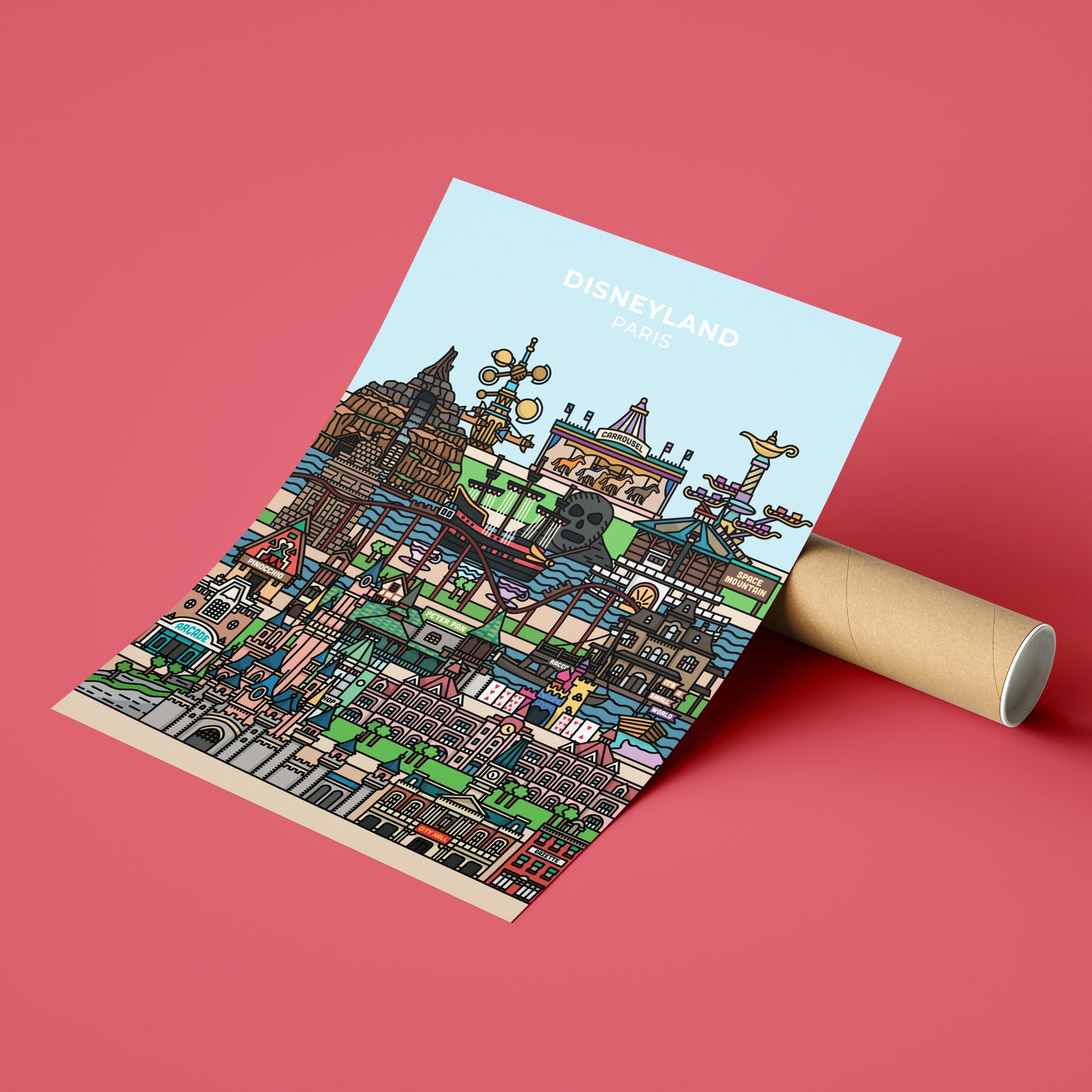 Disneyland Paris Print