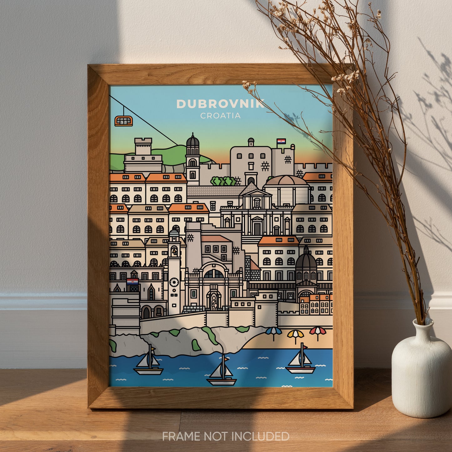Dubrovnik Croatia Print
