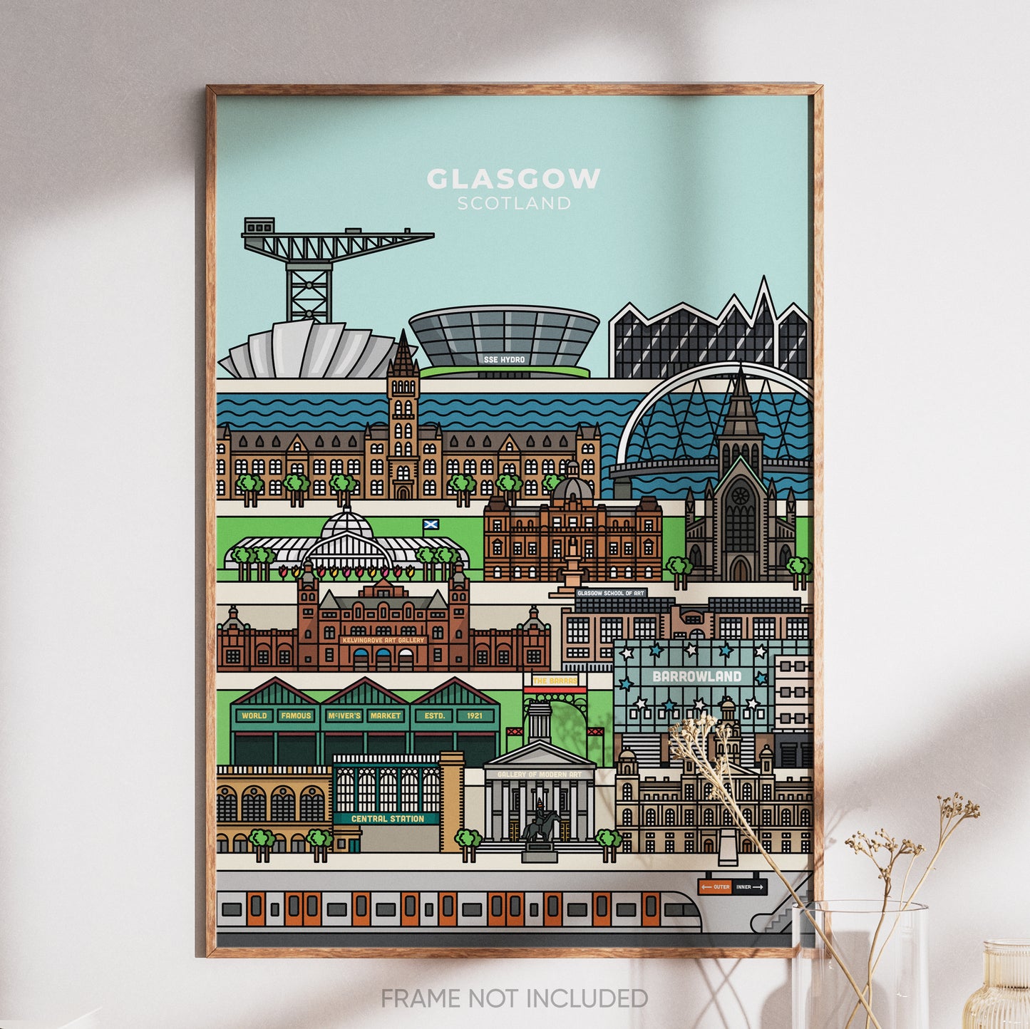 Glasgow Print