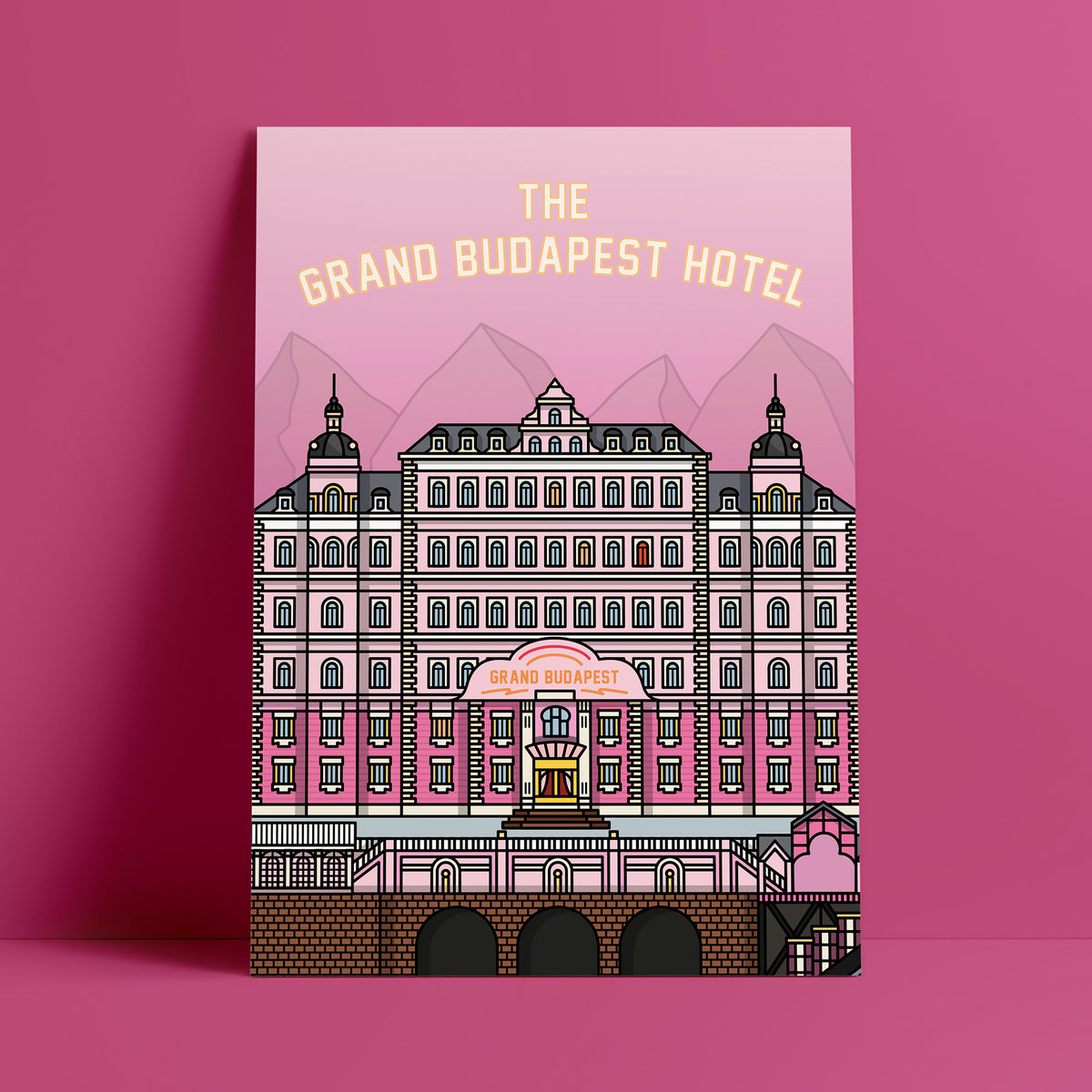 The Grand Budapest Hotel Print