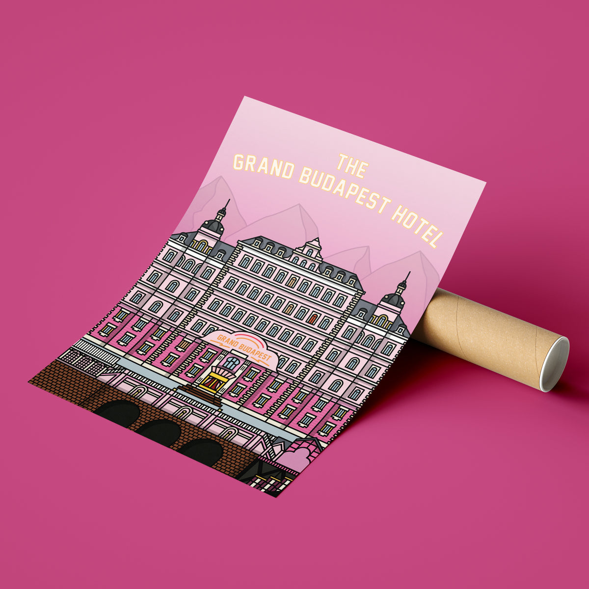 The Grand Budapest Hotel Print