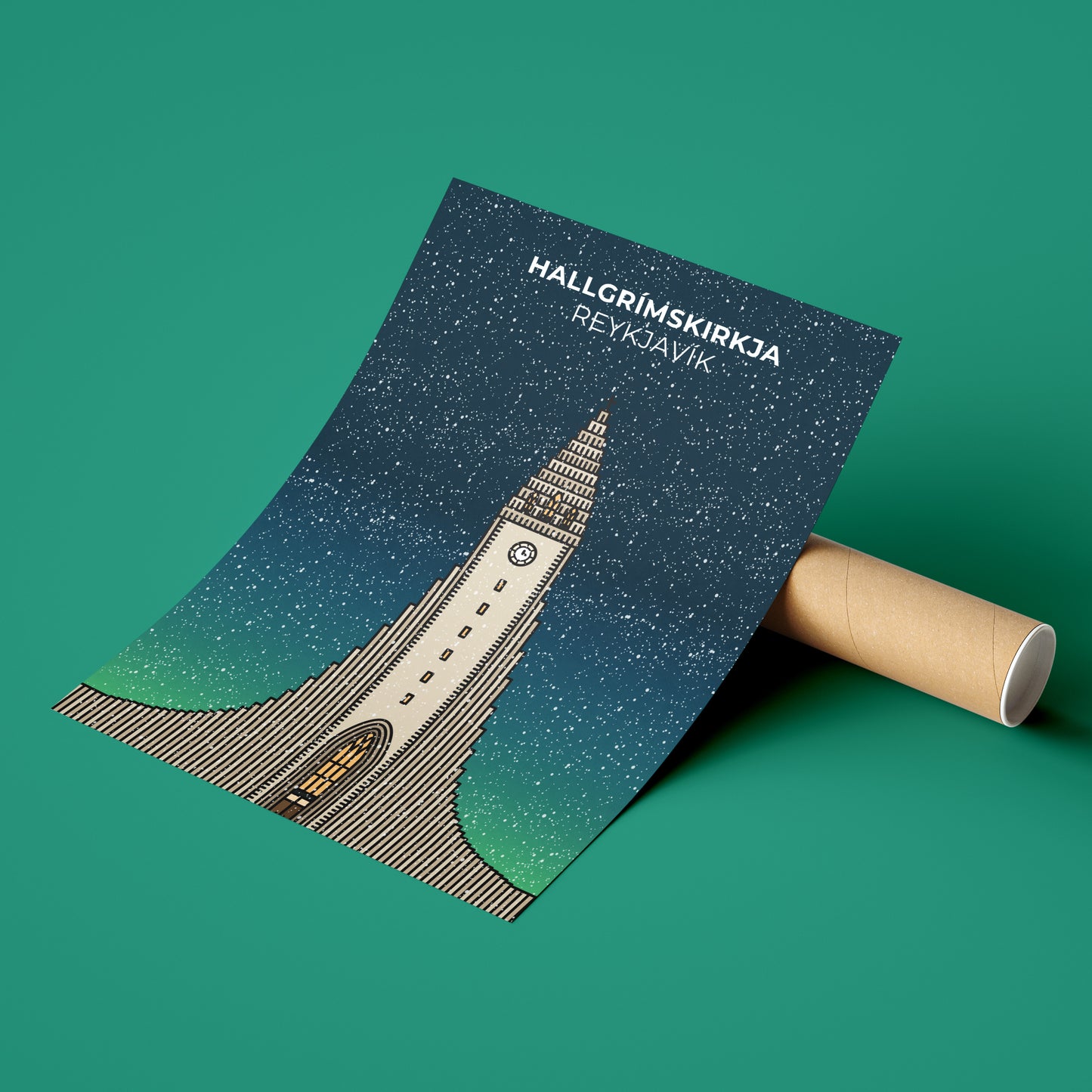 Hallgrímskirkja Reykjavík Iceland Print