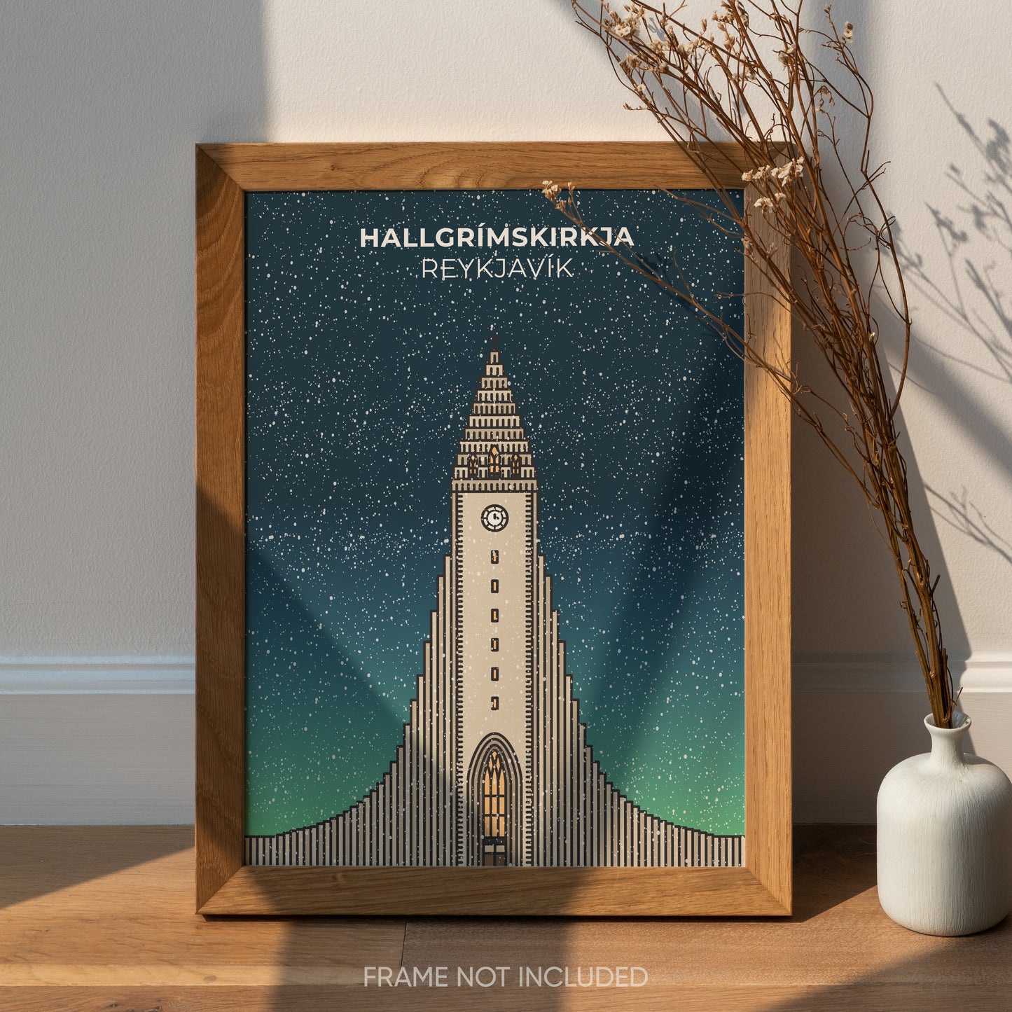 Hallgrímskirkja Reykjavík Iceland Print