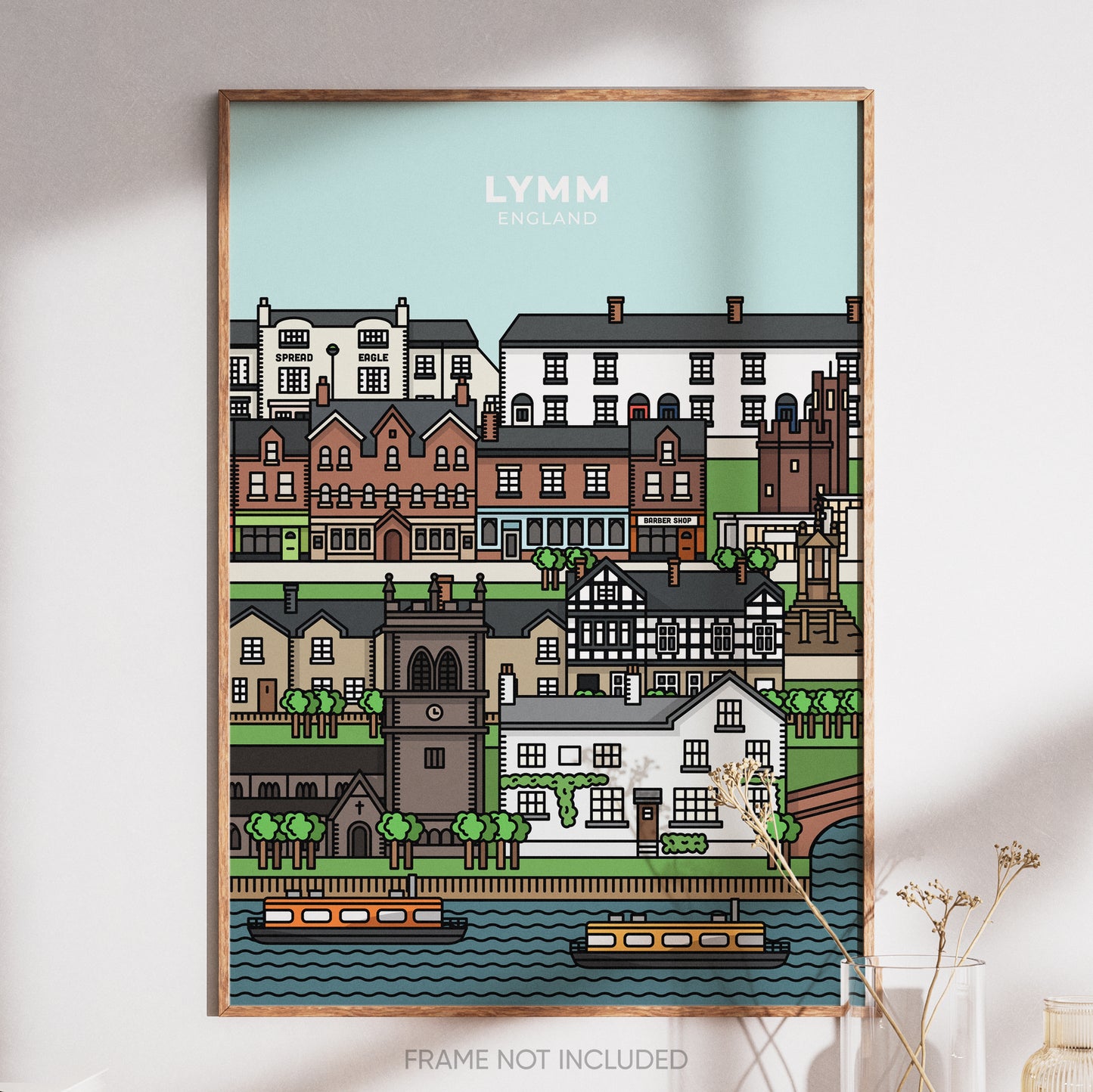 Lymm Cheshire Print