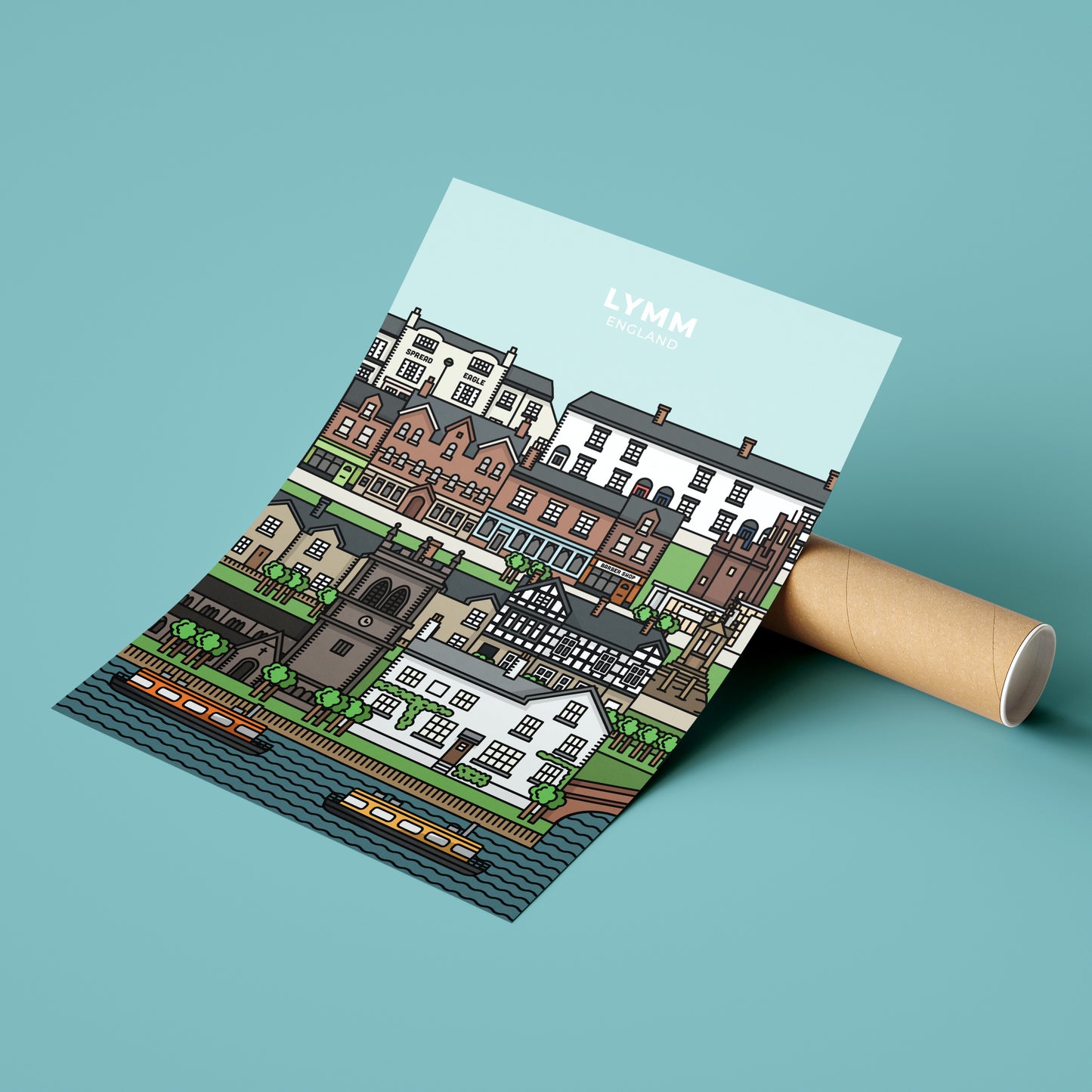 Lymm Cheshire Print