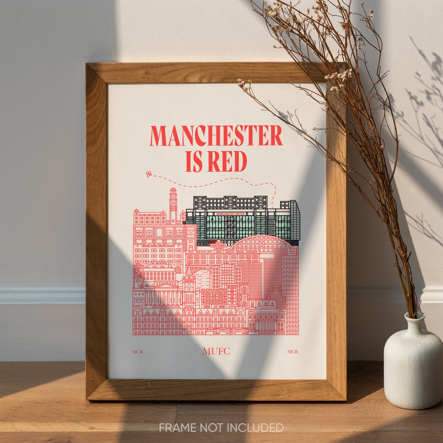 Manchester is Red Print