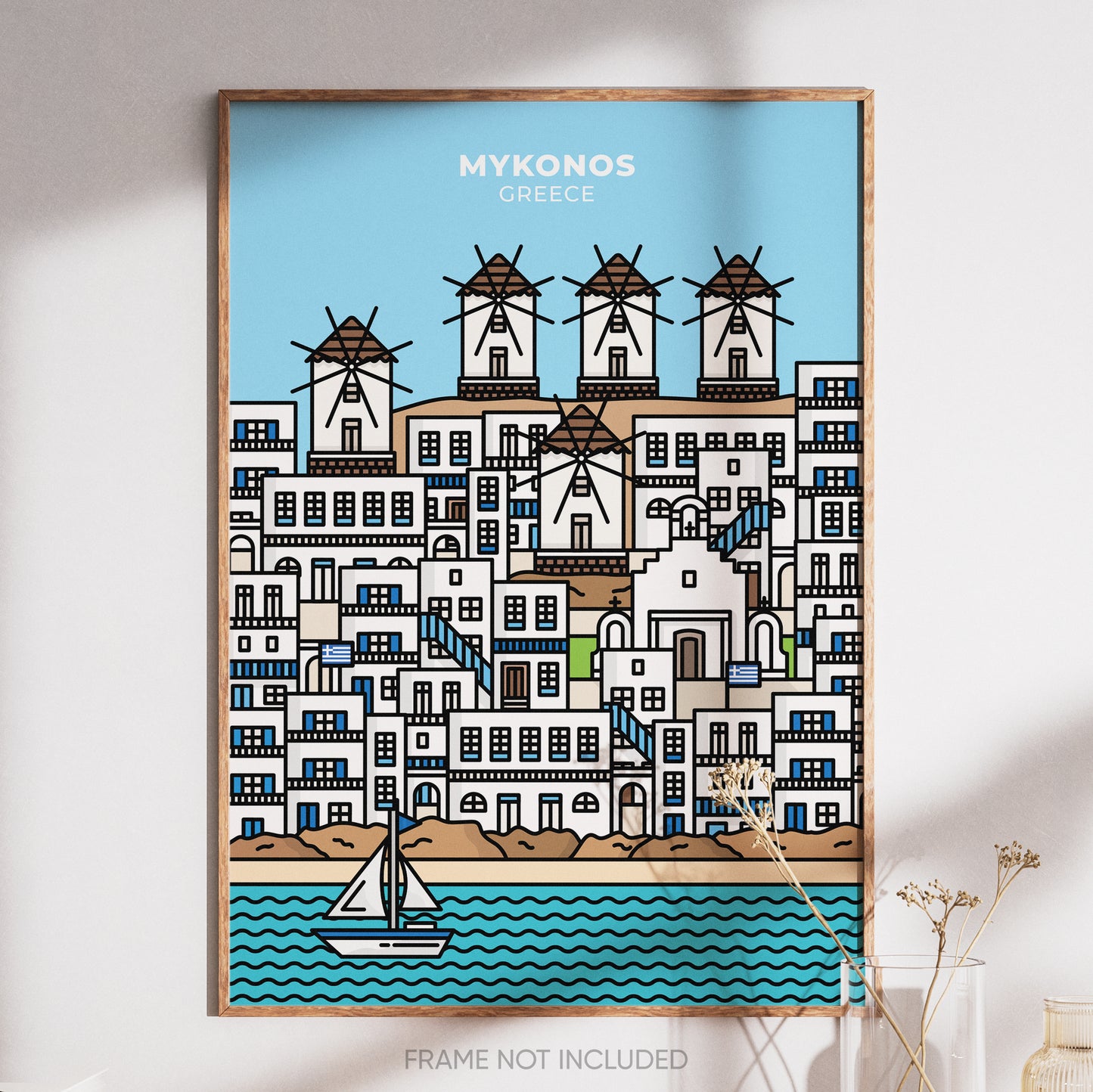 Mykonos Print