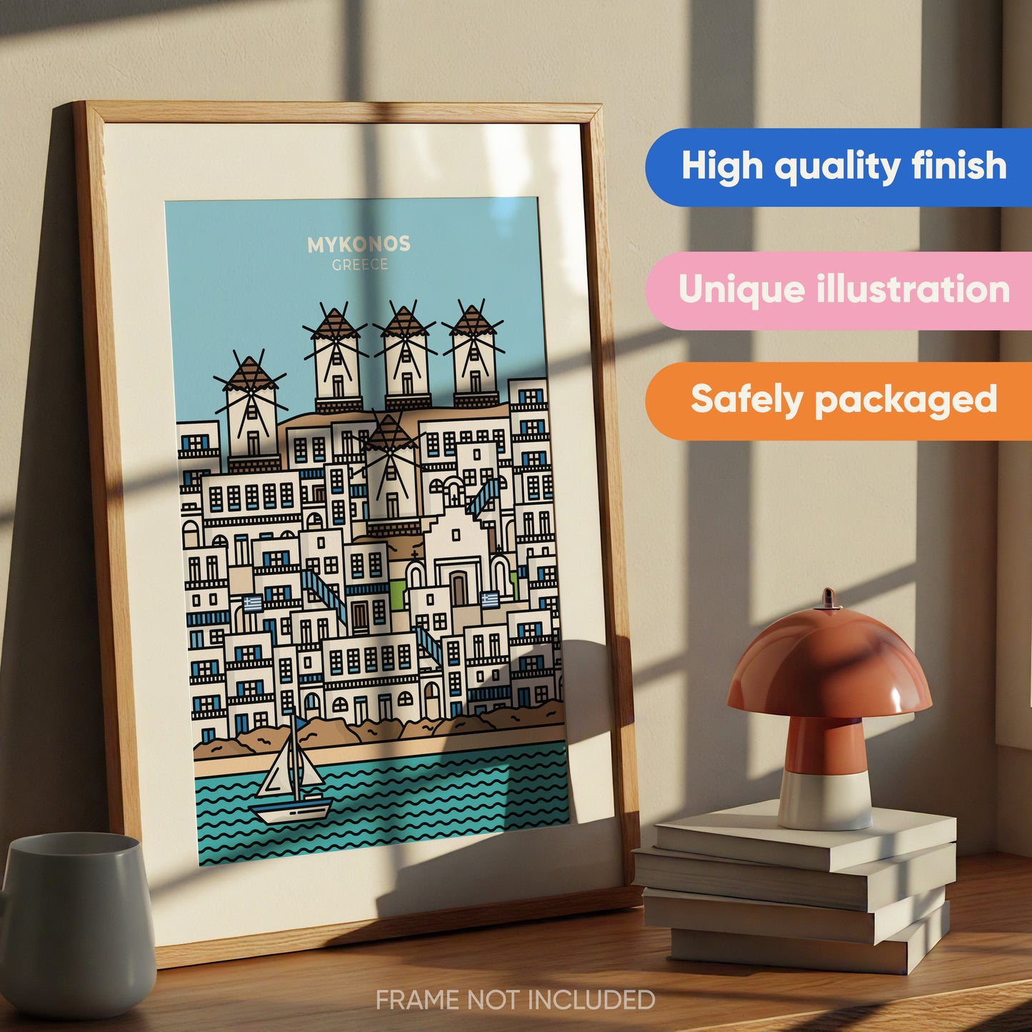 Mykonos Print
