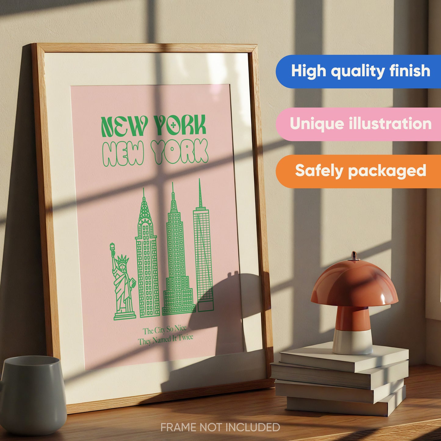 New York Type Print