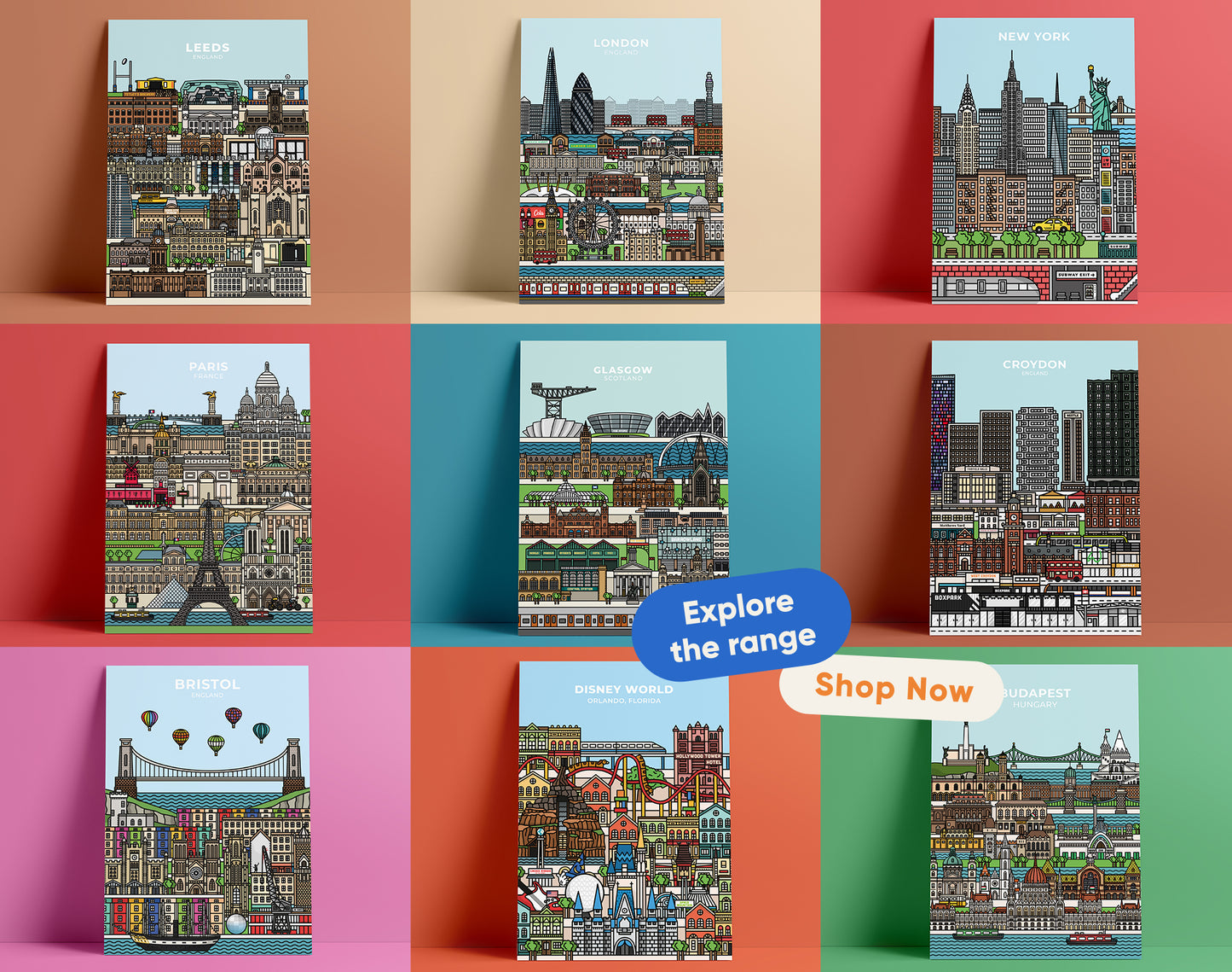 Manchester "Rainy City" Print