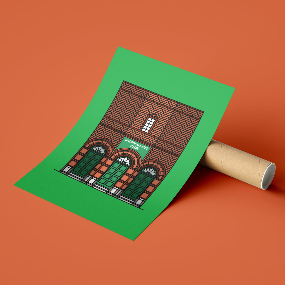 Salford Lads Club Print