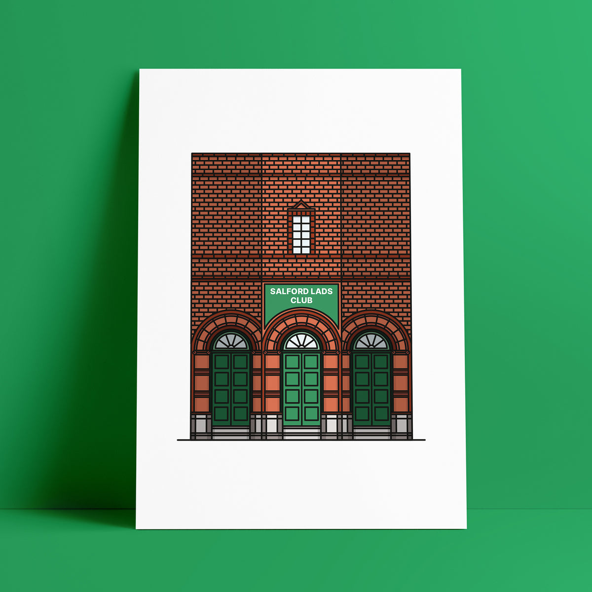 Salford Lads Club Print