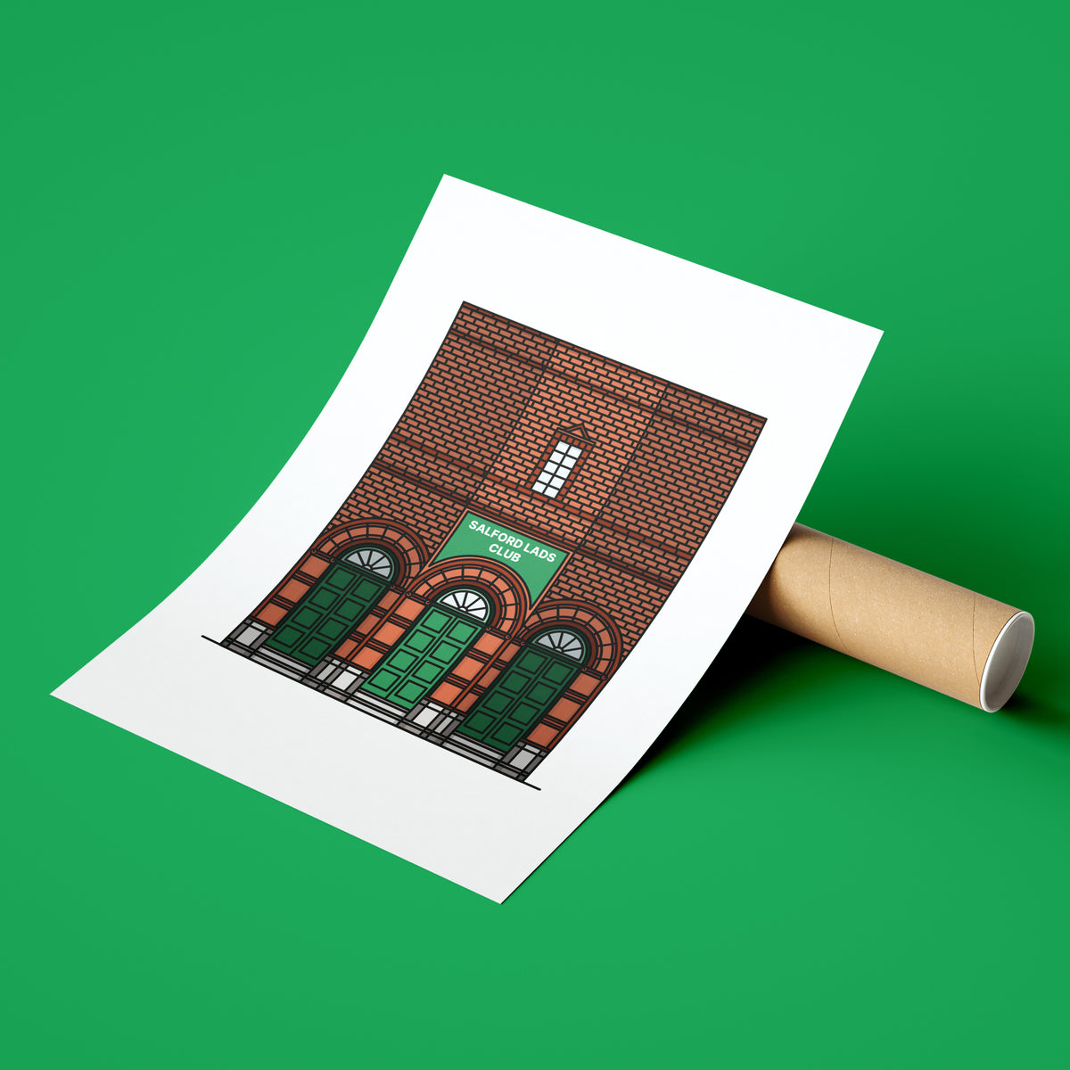 Salford Lads Club Print