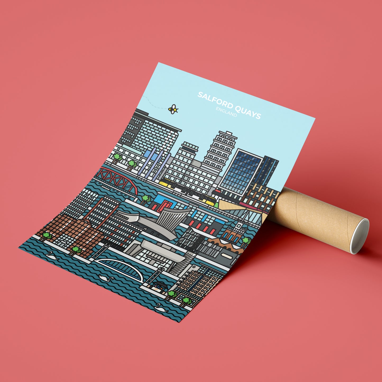 Salford Quays Print