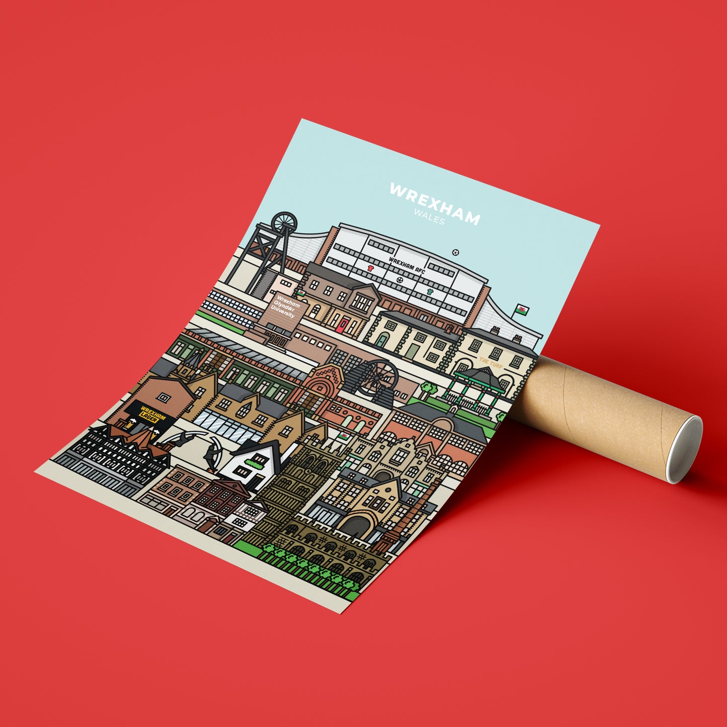Wrexham Print